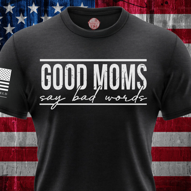Bold potty mouth mom shirt for confident women